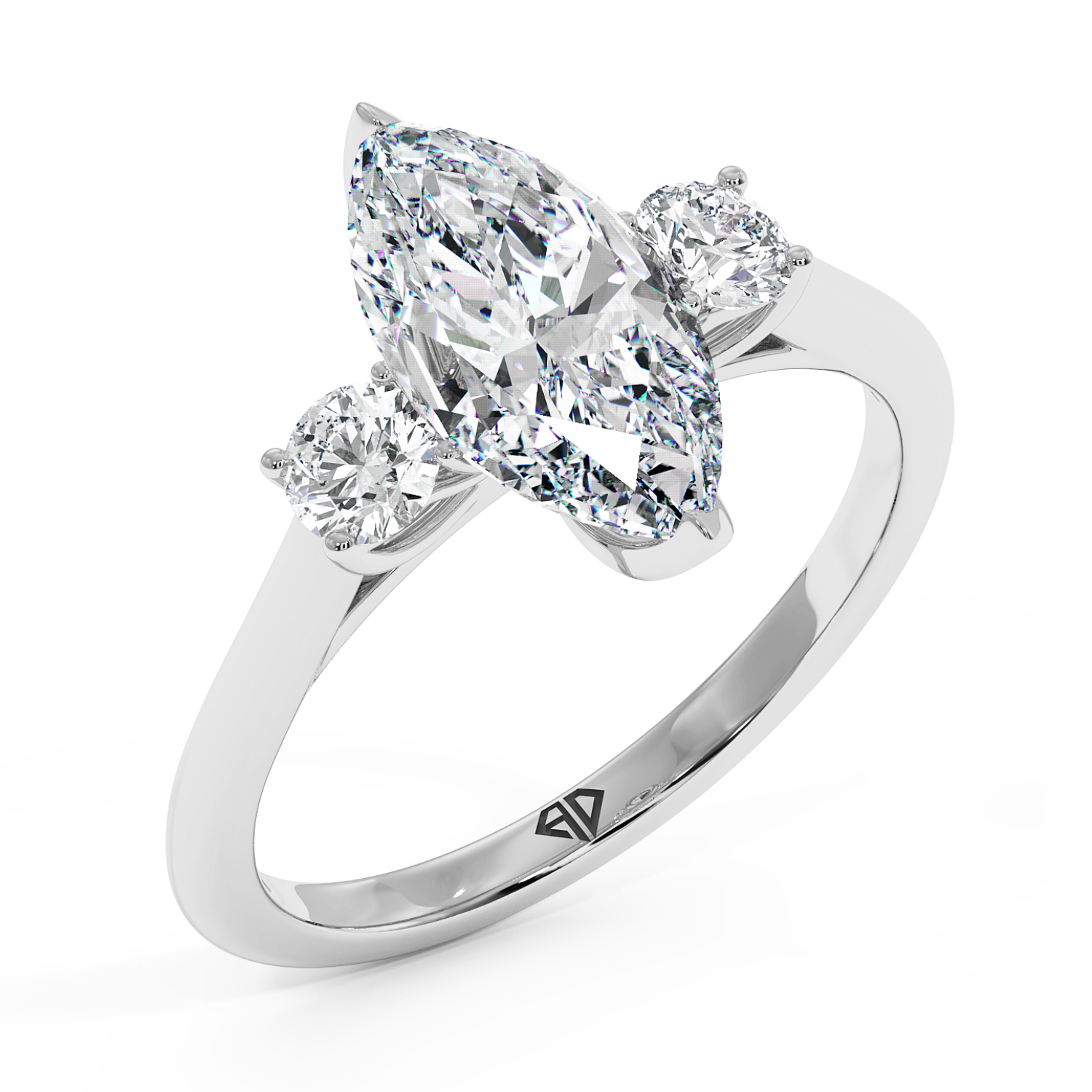 Platinum Dolce Engagement Ring