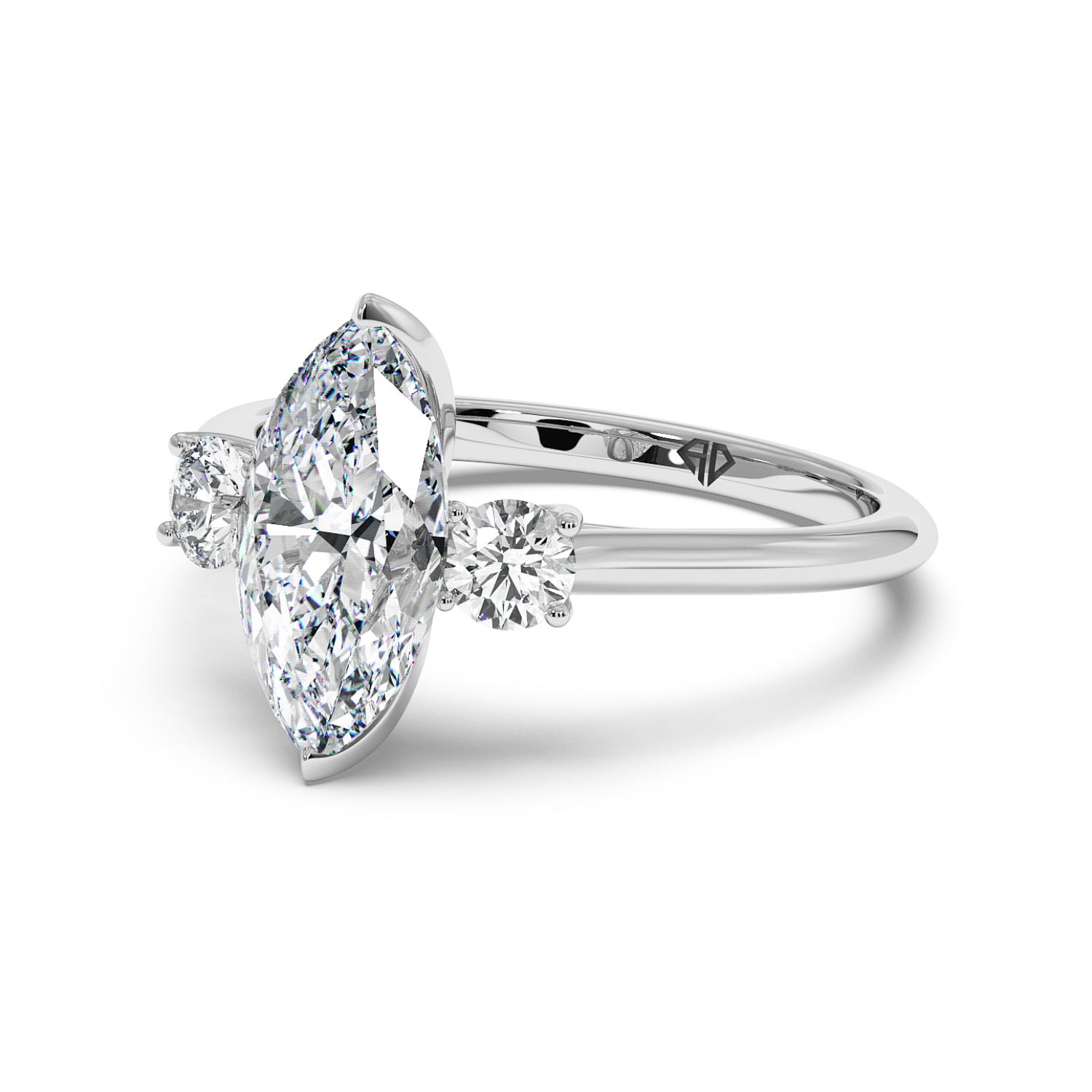 Platinum Dolce Engagement Ring