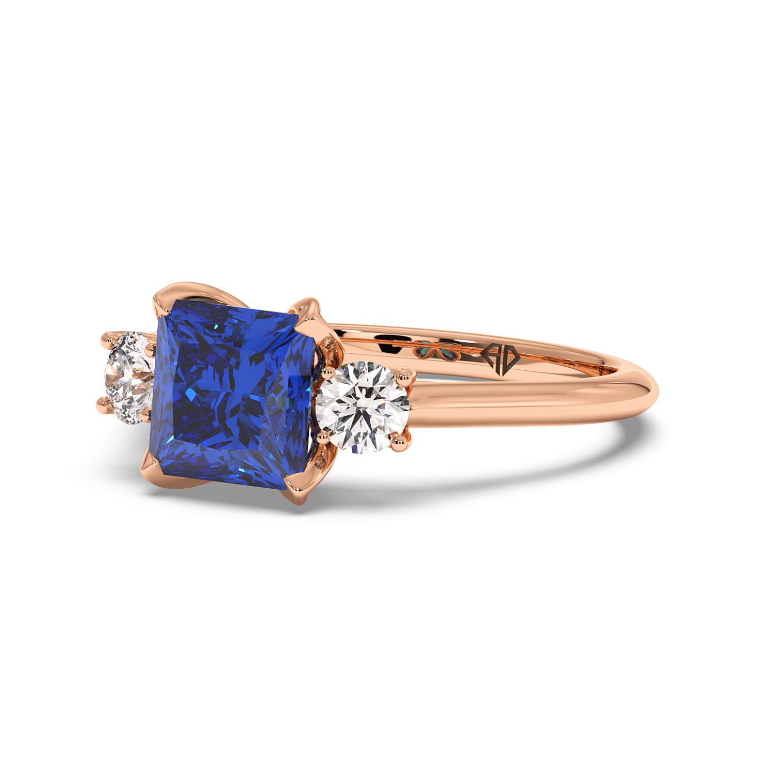 18K Rose Gold Dolce Engagement Ring