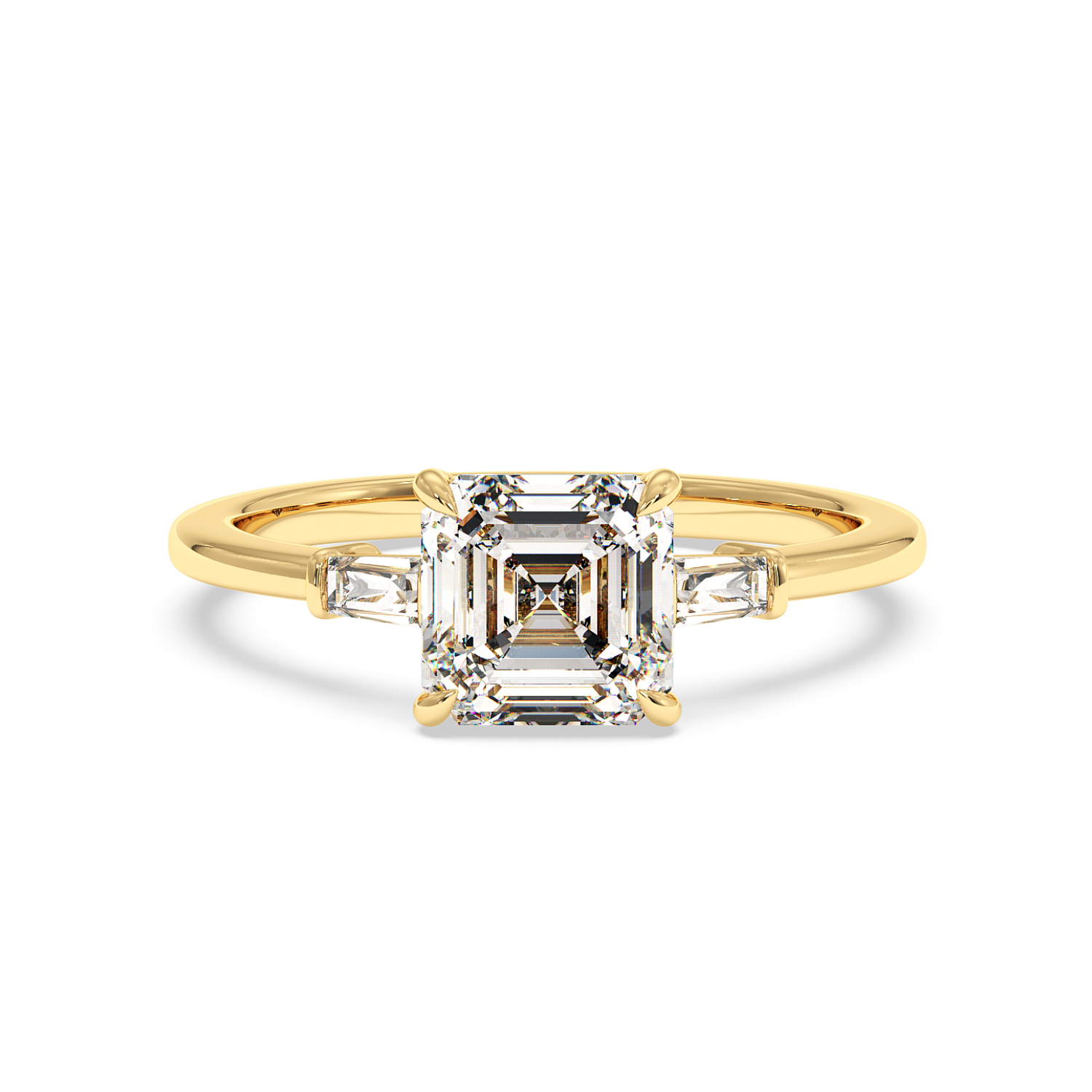 18K Yellow Gold Quinn Engagement Ring