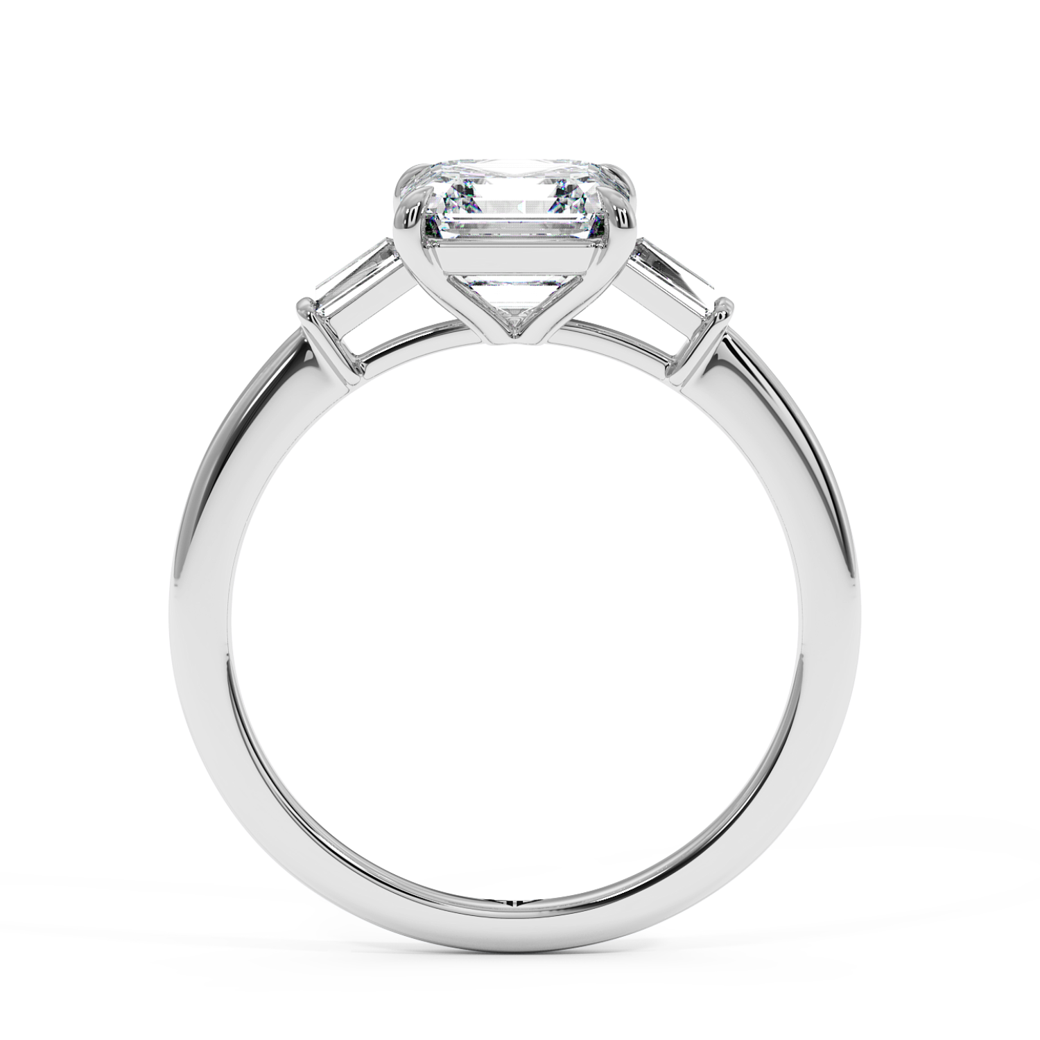 Platinum Quinn Engagement Ring