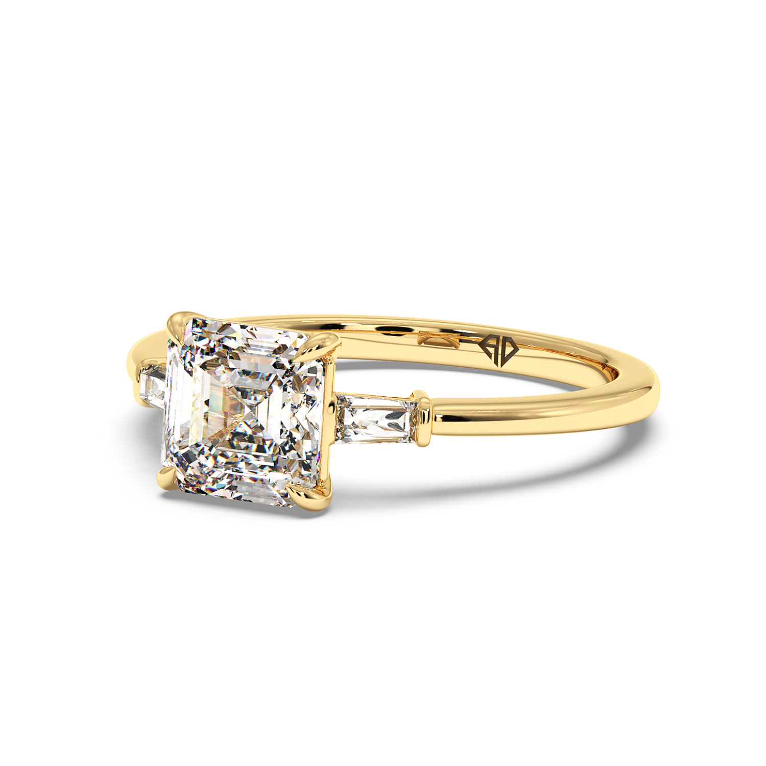 18K Yellow Gold Quinn Engagement Ring