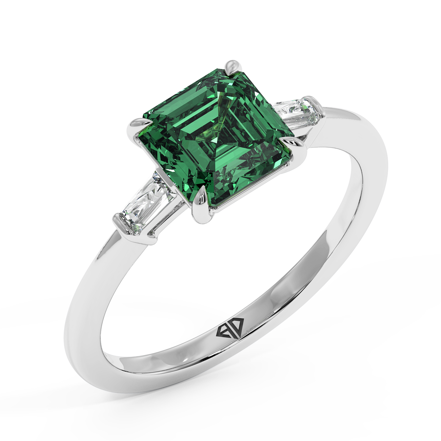 Platinum Quinn Engagement Ring