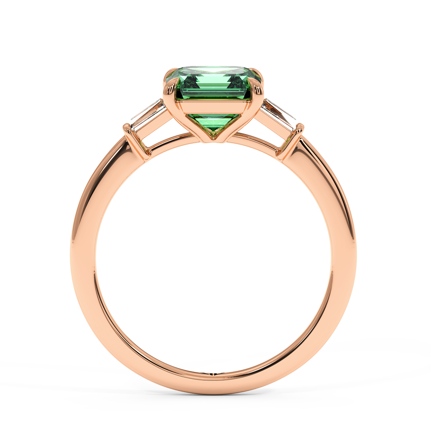 18K Rose Gold Quinn Engagement Ring