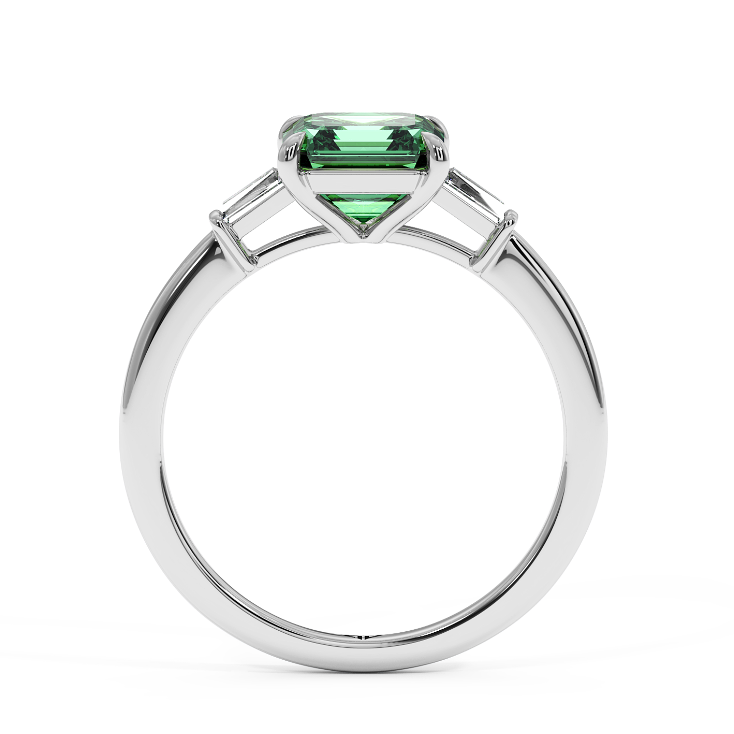 Platinum Quinn Engagement Ring