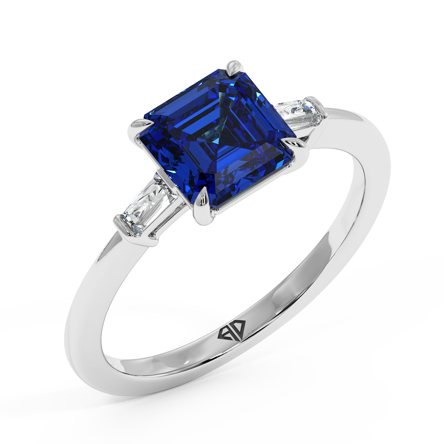 Platinum Quinn Engagement Ring