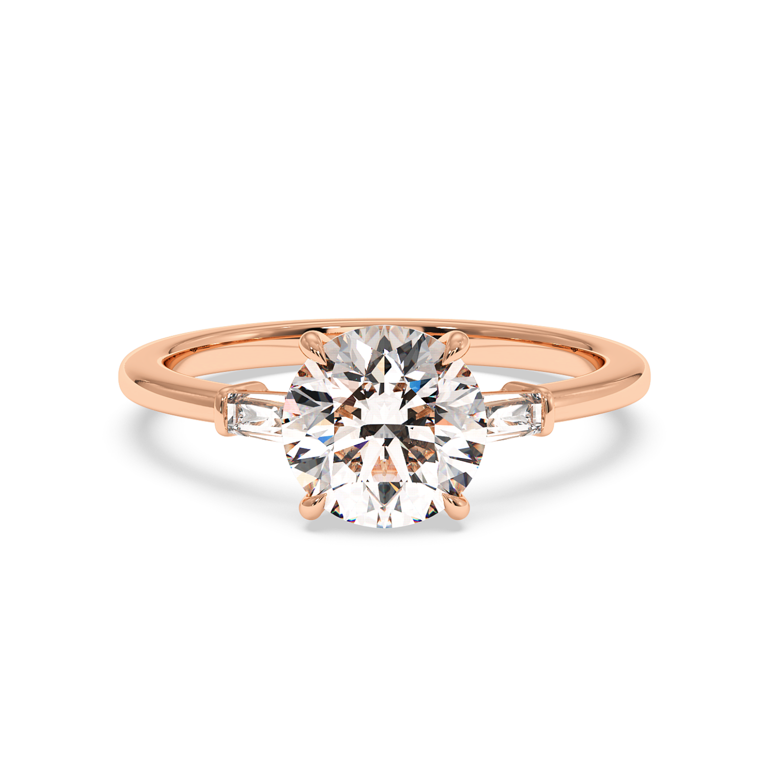 18K White Gold Quinn Engagement Ring