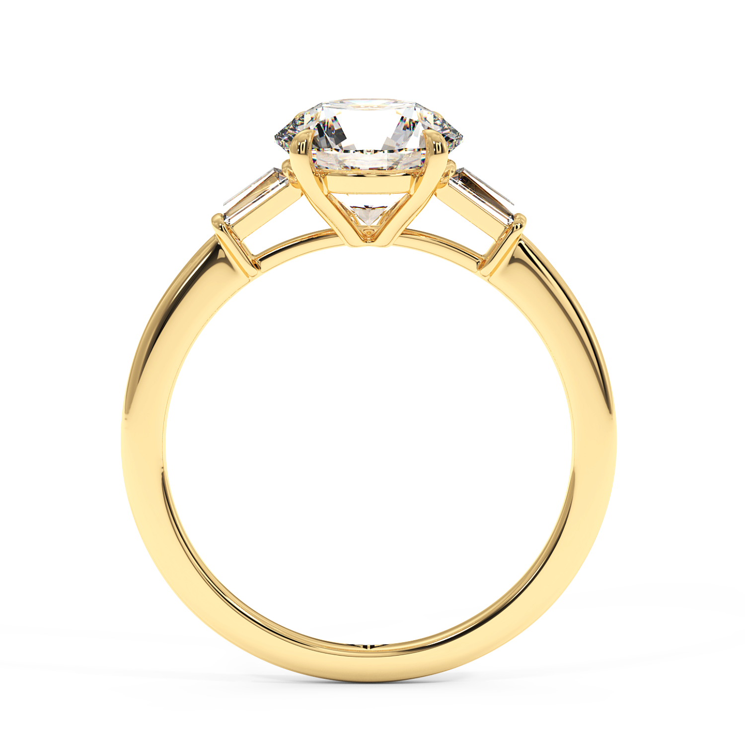 18K Yellow Gold Quinn Engagement Ring