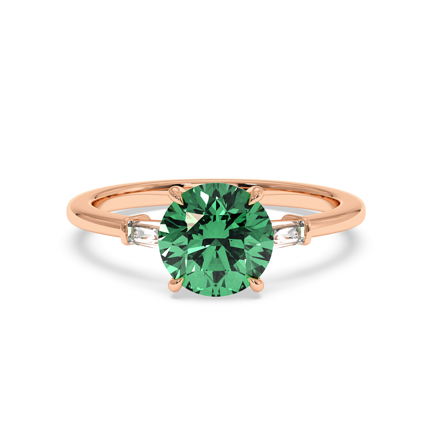 18K Rose Gold Quinn Engagement Ring