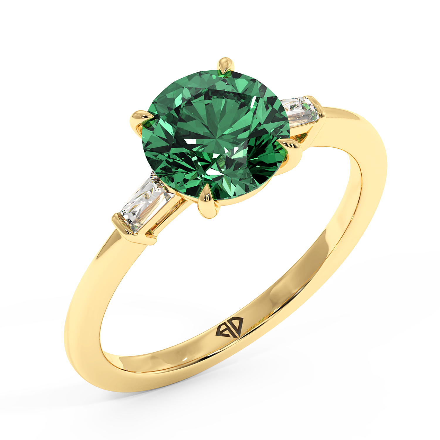 18K Yellow Gold Quinn Engagement Ring