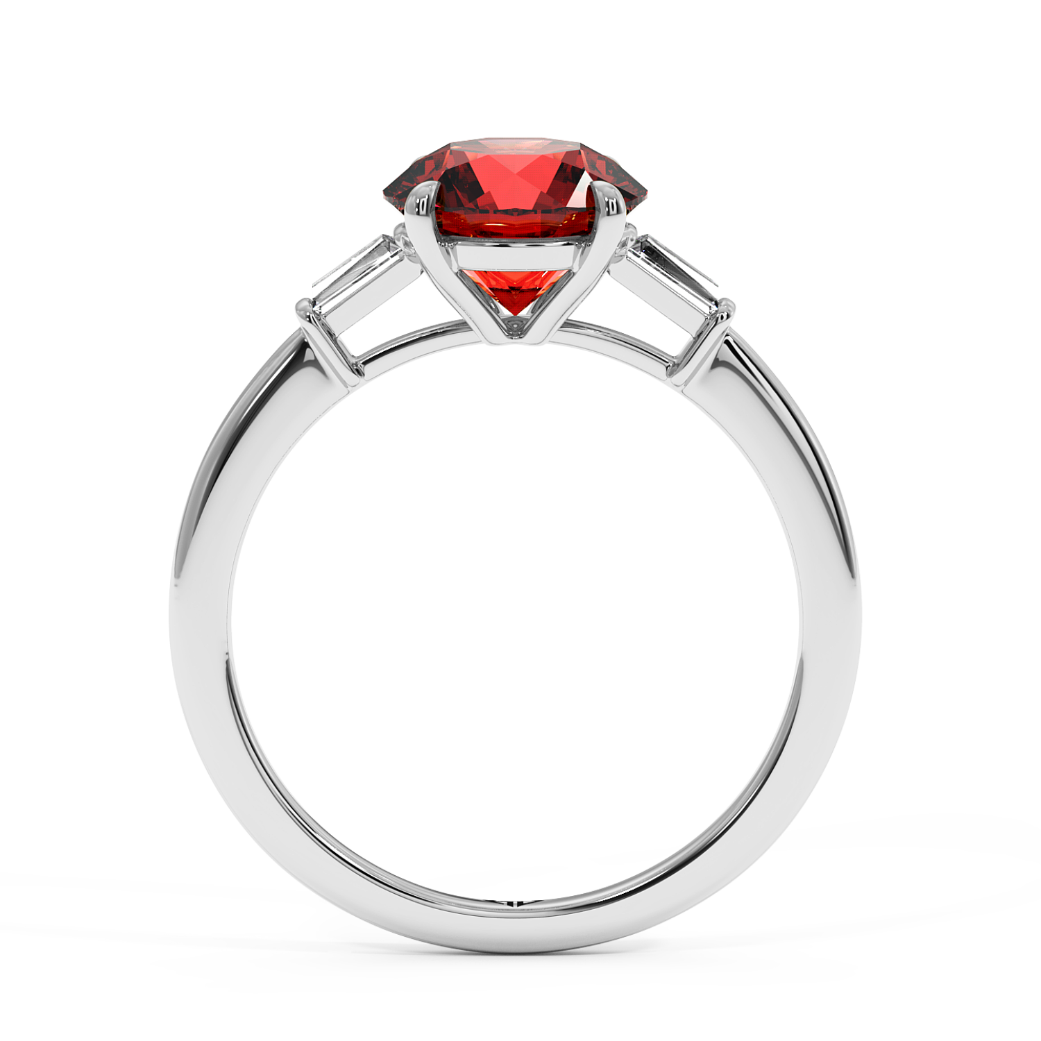 Platinum Quinn Engagement Ring