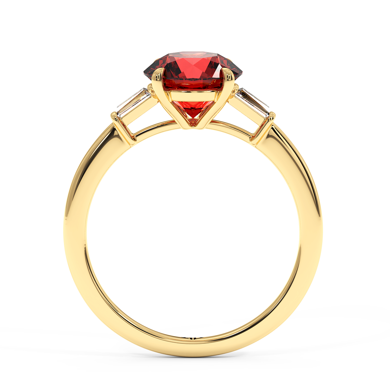 18K Yellow Gold Quinn Engagement Ring