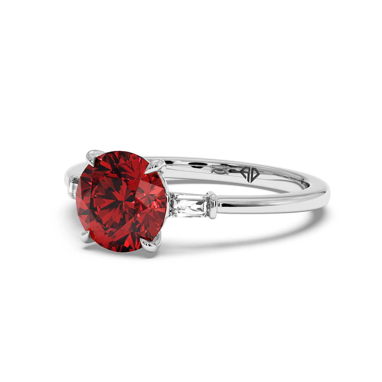 Platinum Quinn Engagement Ring