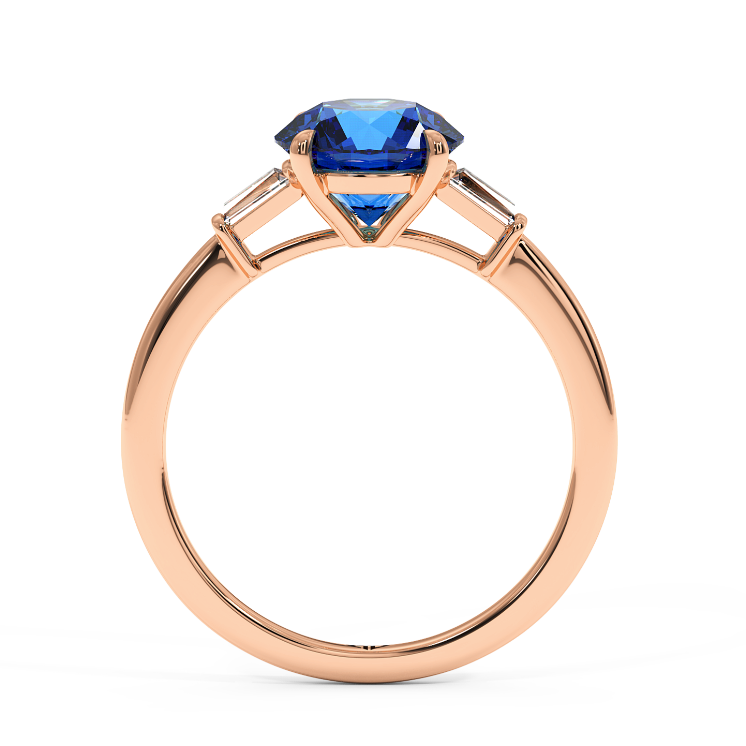18K Rose Gold Quinn Engagement Ring