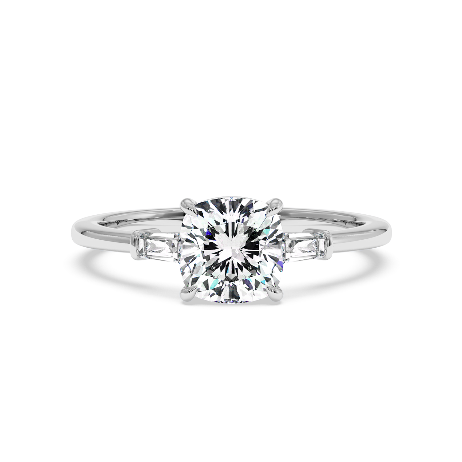 Platinum Quinn Engagement Ring
