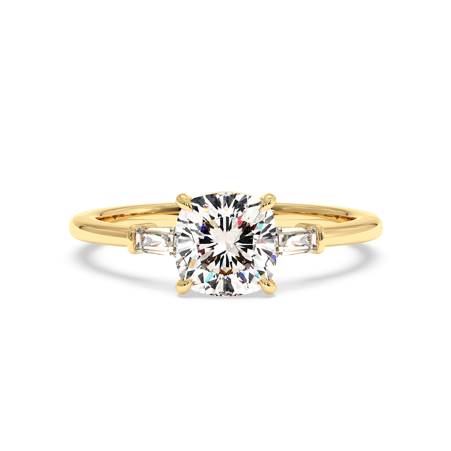 18K Yellow Gold Quinn Engagement Ring