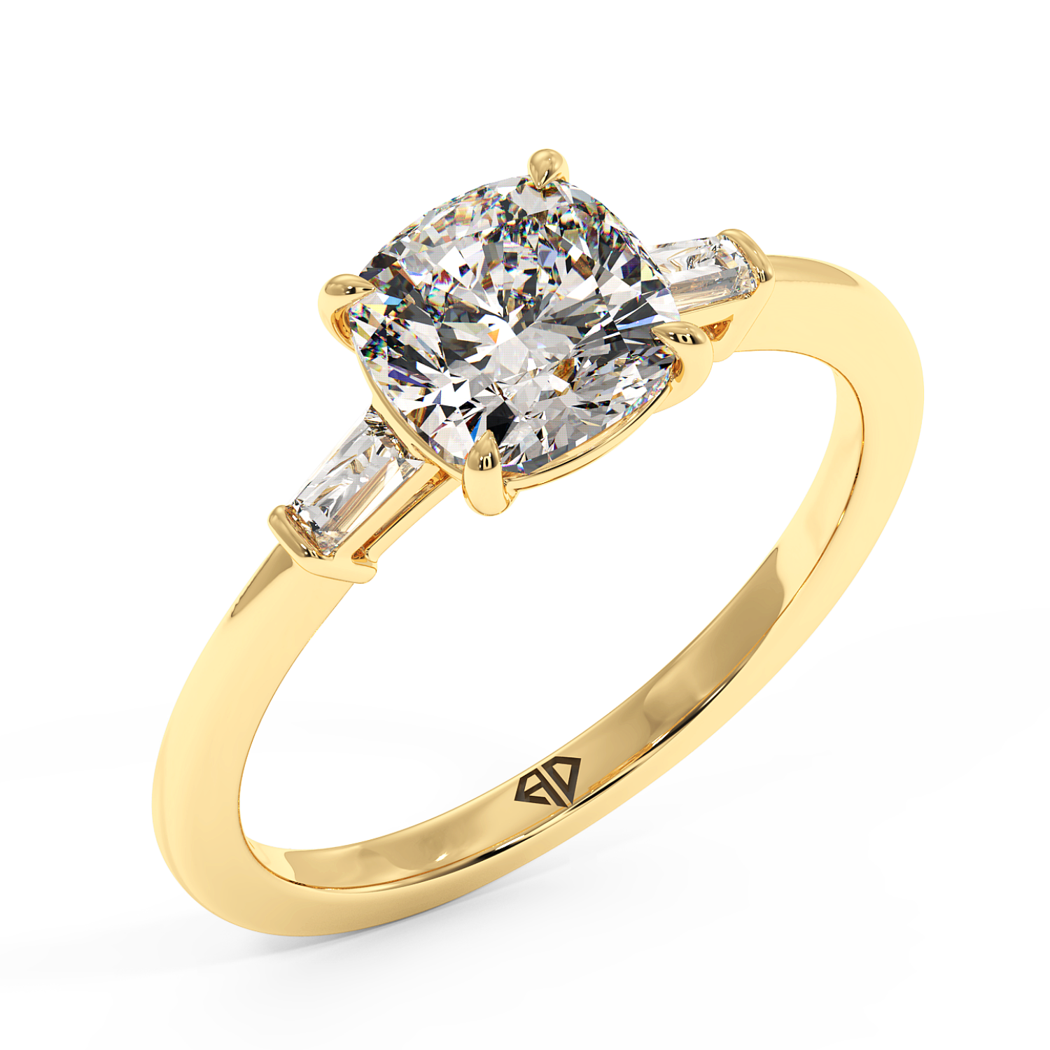 18K Yellow Gold Quinn Engagement Ring