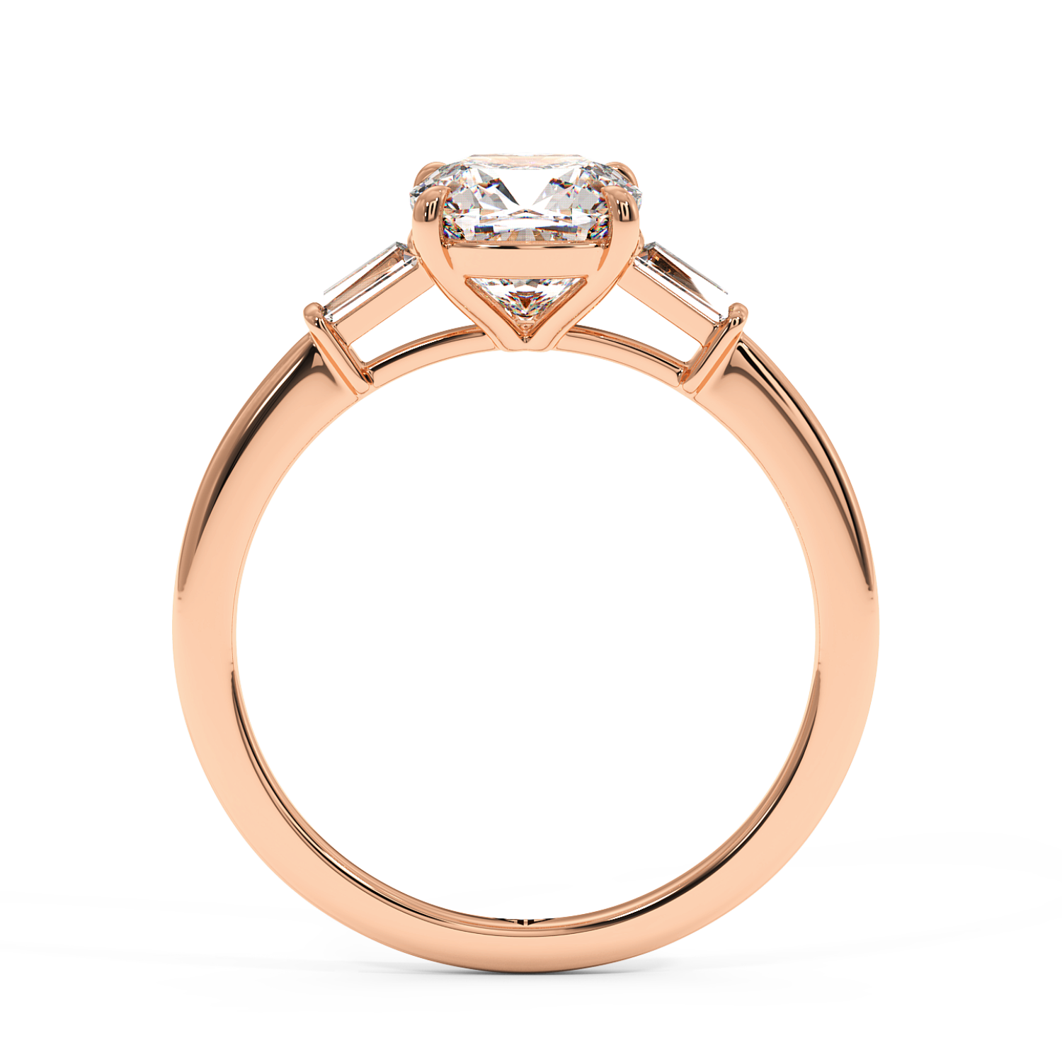 18K Rose Gold Quinn Engagement Ring