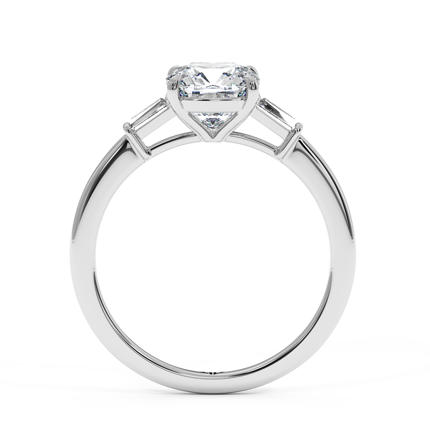 Platinum Quinn Engagement Ring