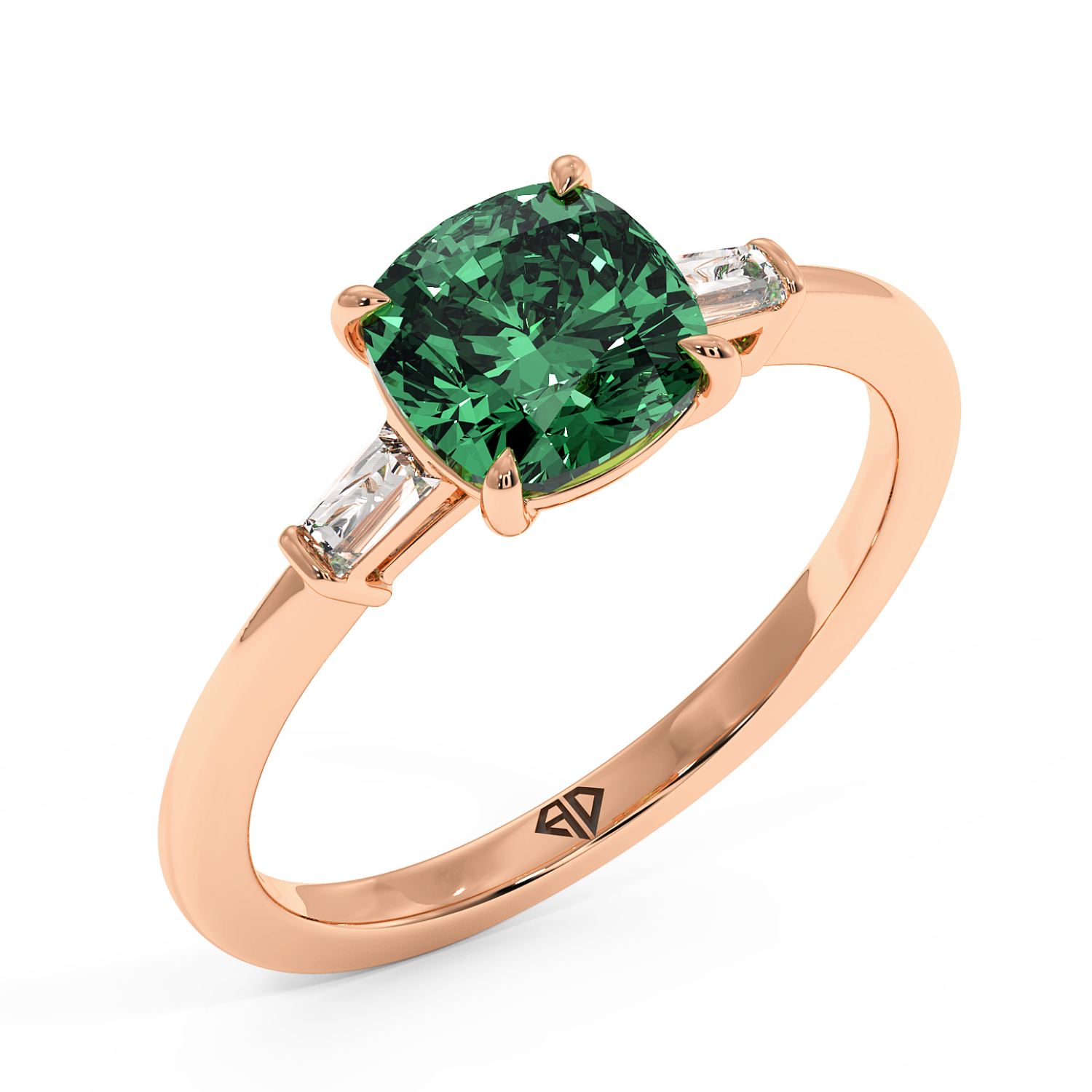 18K Rose Gold Quinn Engagement Ring