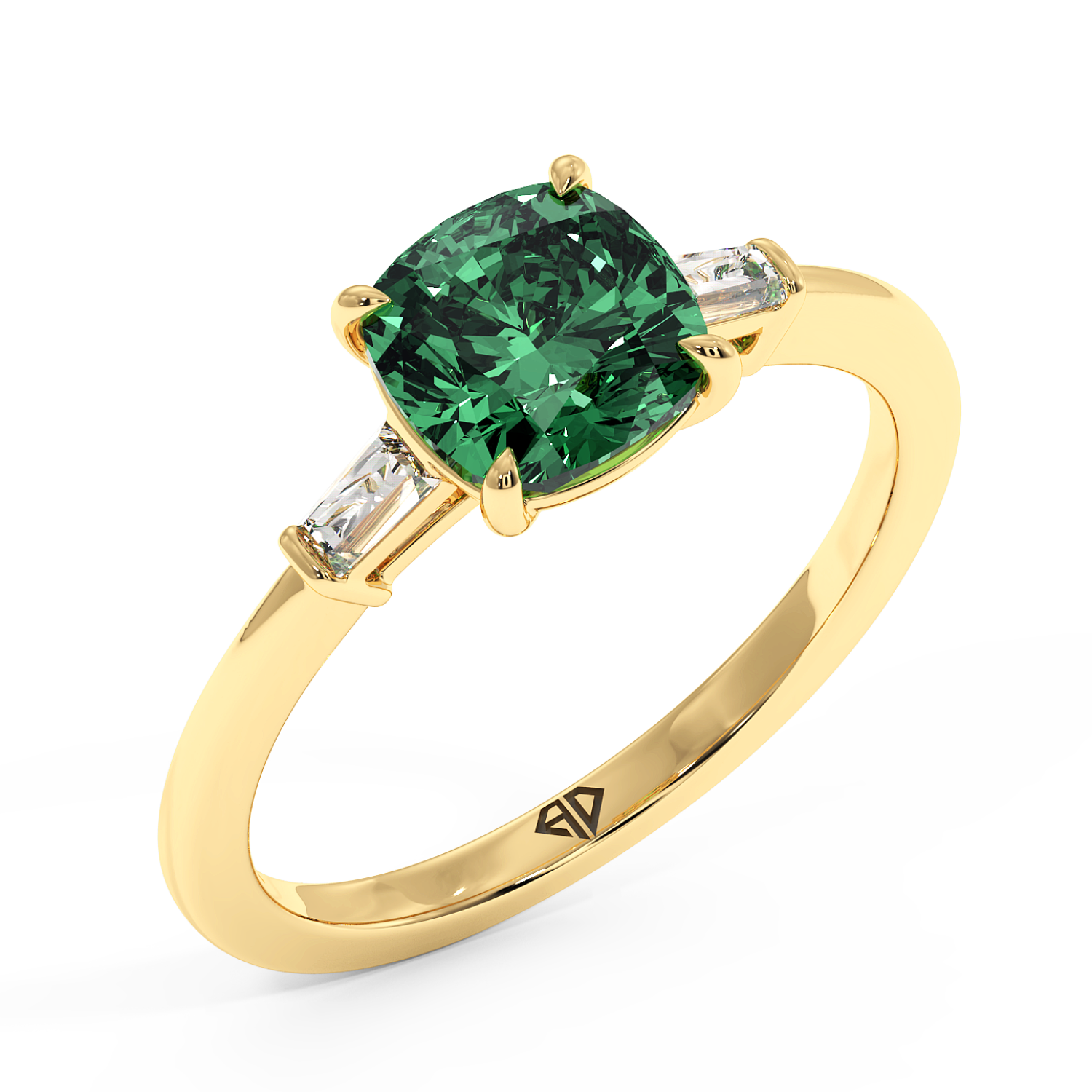 18K Yellow Gold Quinn Engagement Ring
