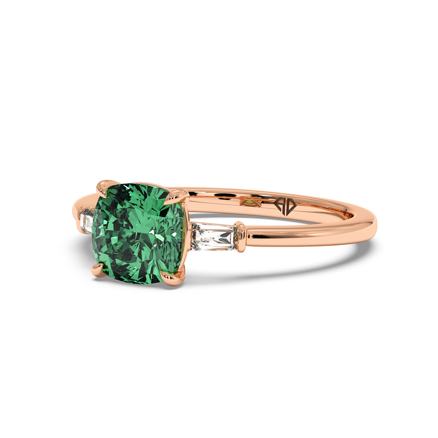 18K Rose Gold Quinn Engagement Ring