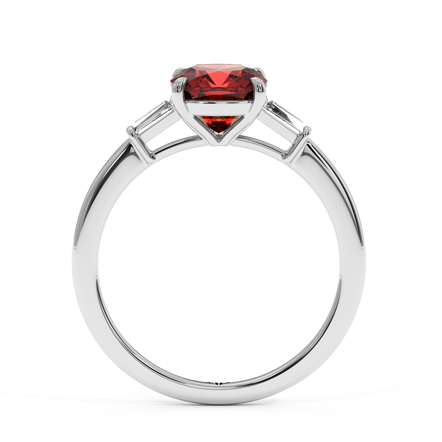 Platinum Quinn Engagement Ring