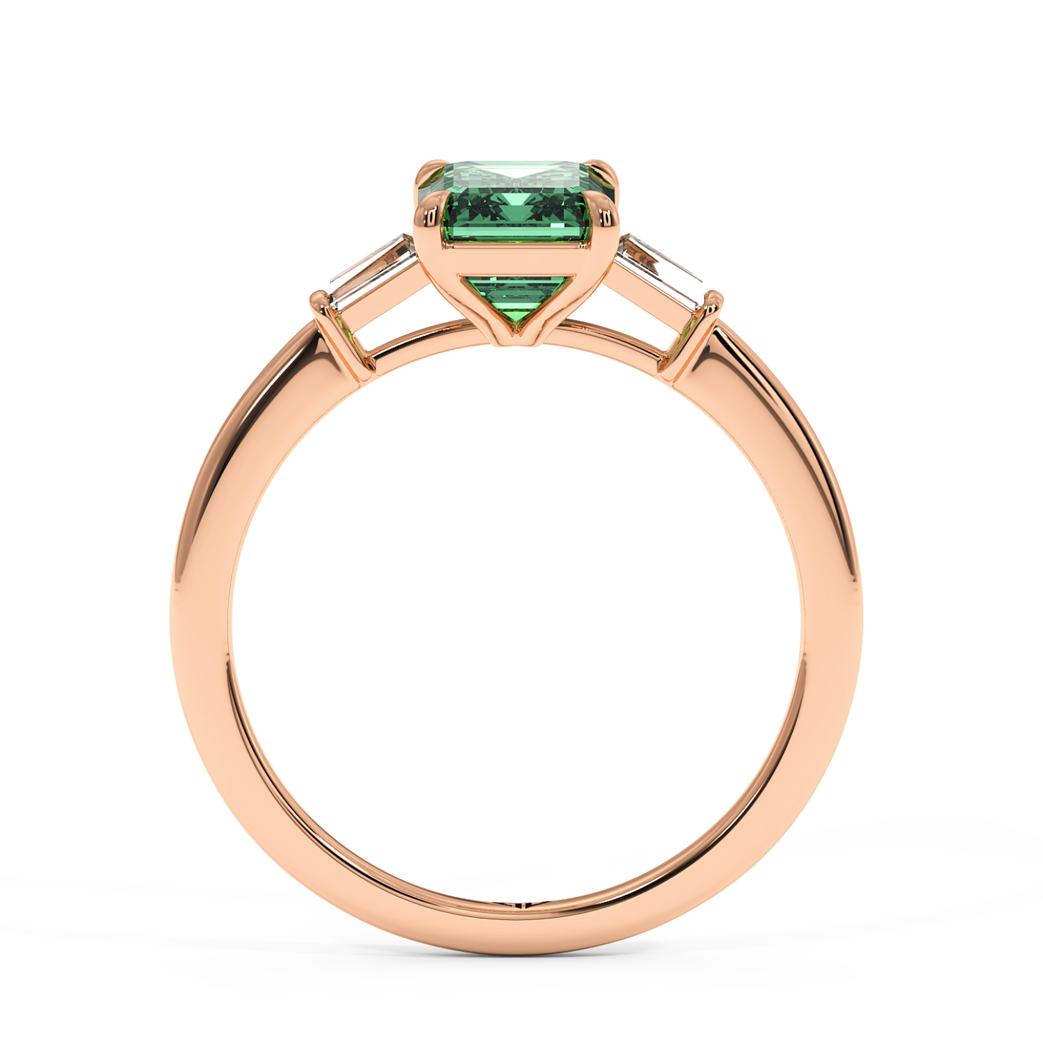 18K Rose Gold Quinn Engagement Ring