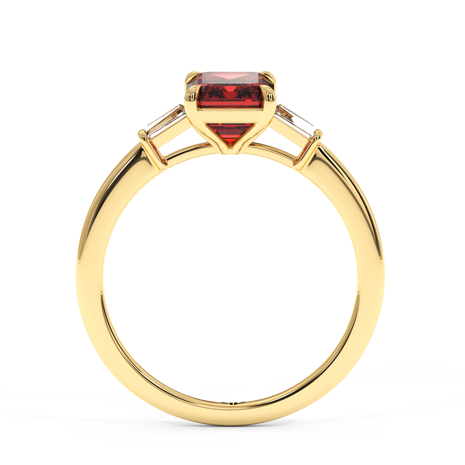 18K Yellow Gold Quinn Engagement Ring