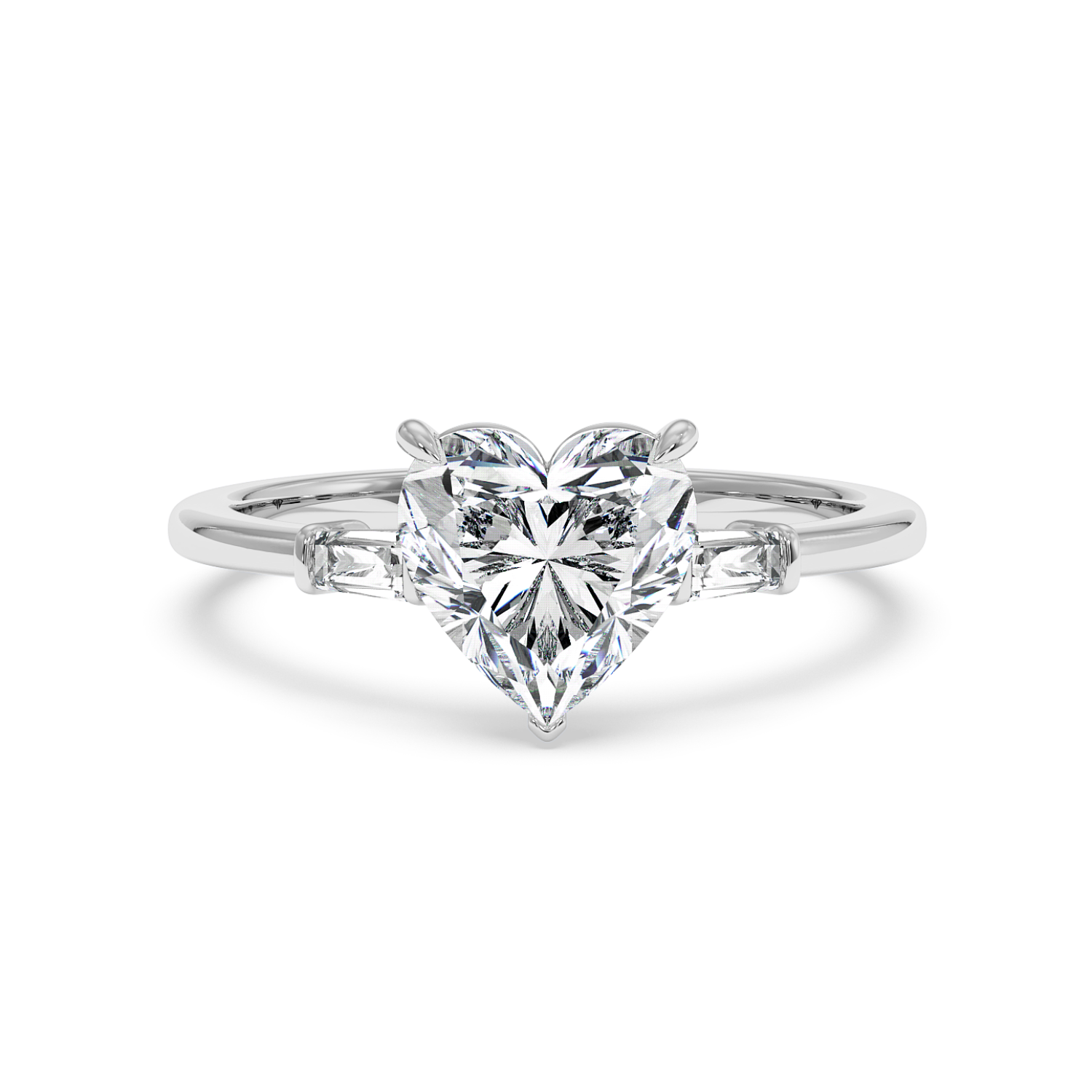 Platinum Quinn Engagement Ring