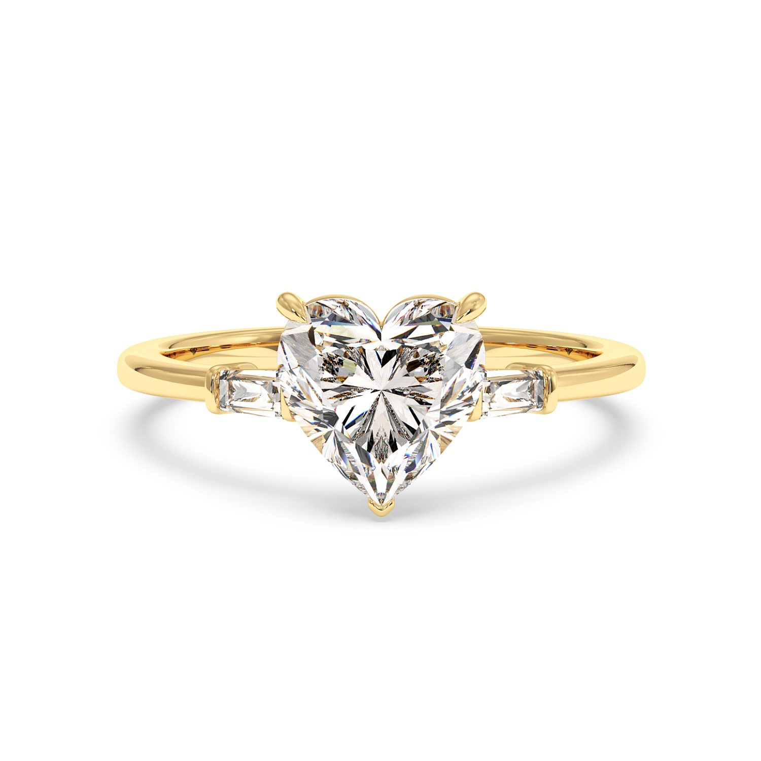 18K Yellow Gold Quinn Engagement Ring