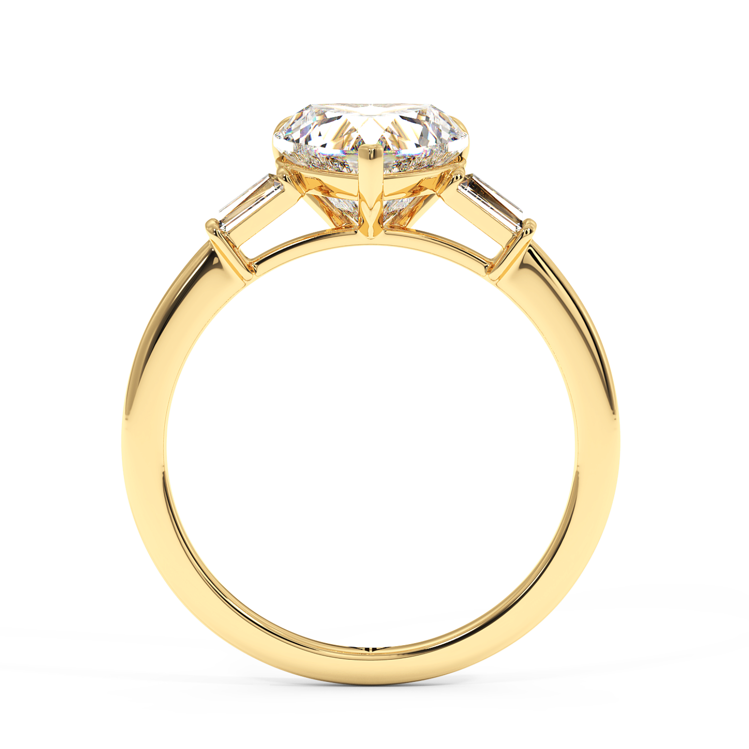18K Yellow Gold Quinn Engagement Ring