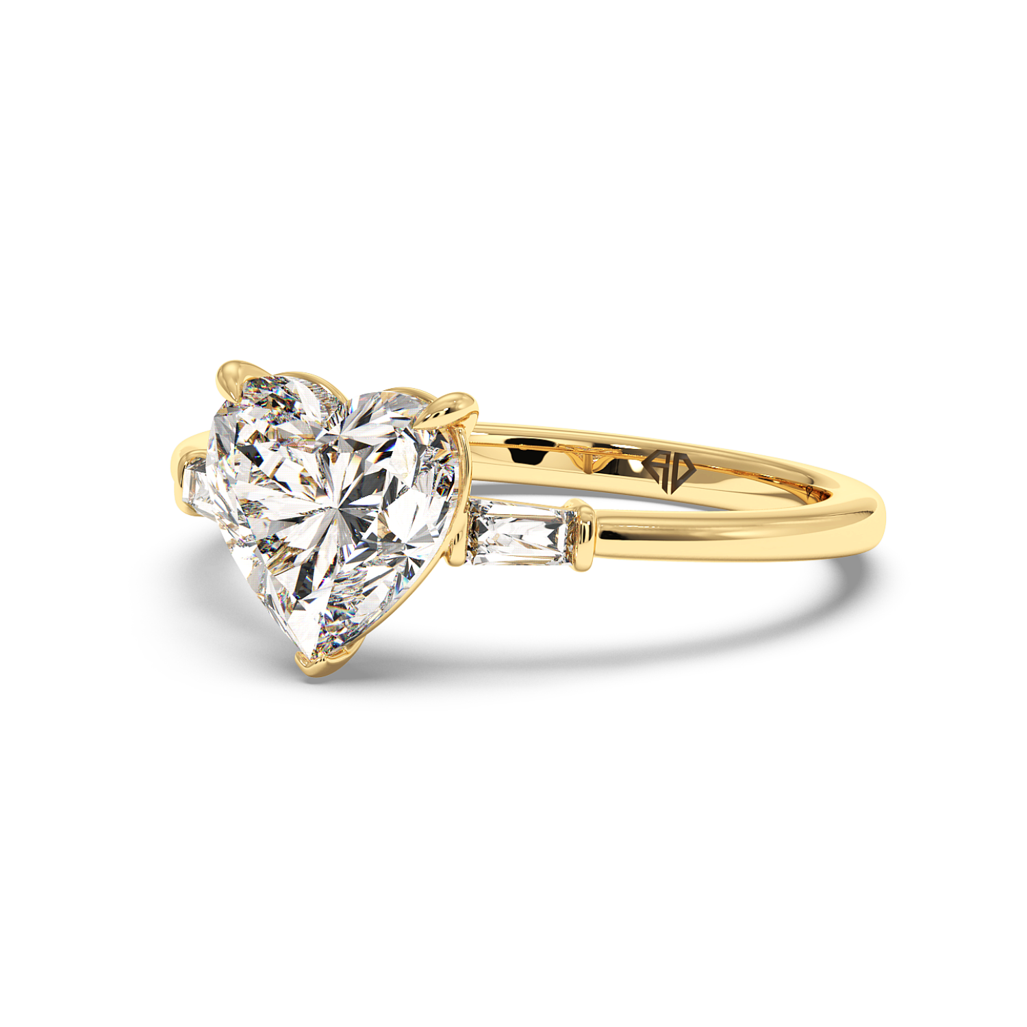 18K Yellow Gold Quinn Engagement Ring