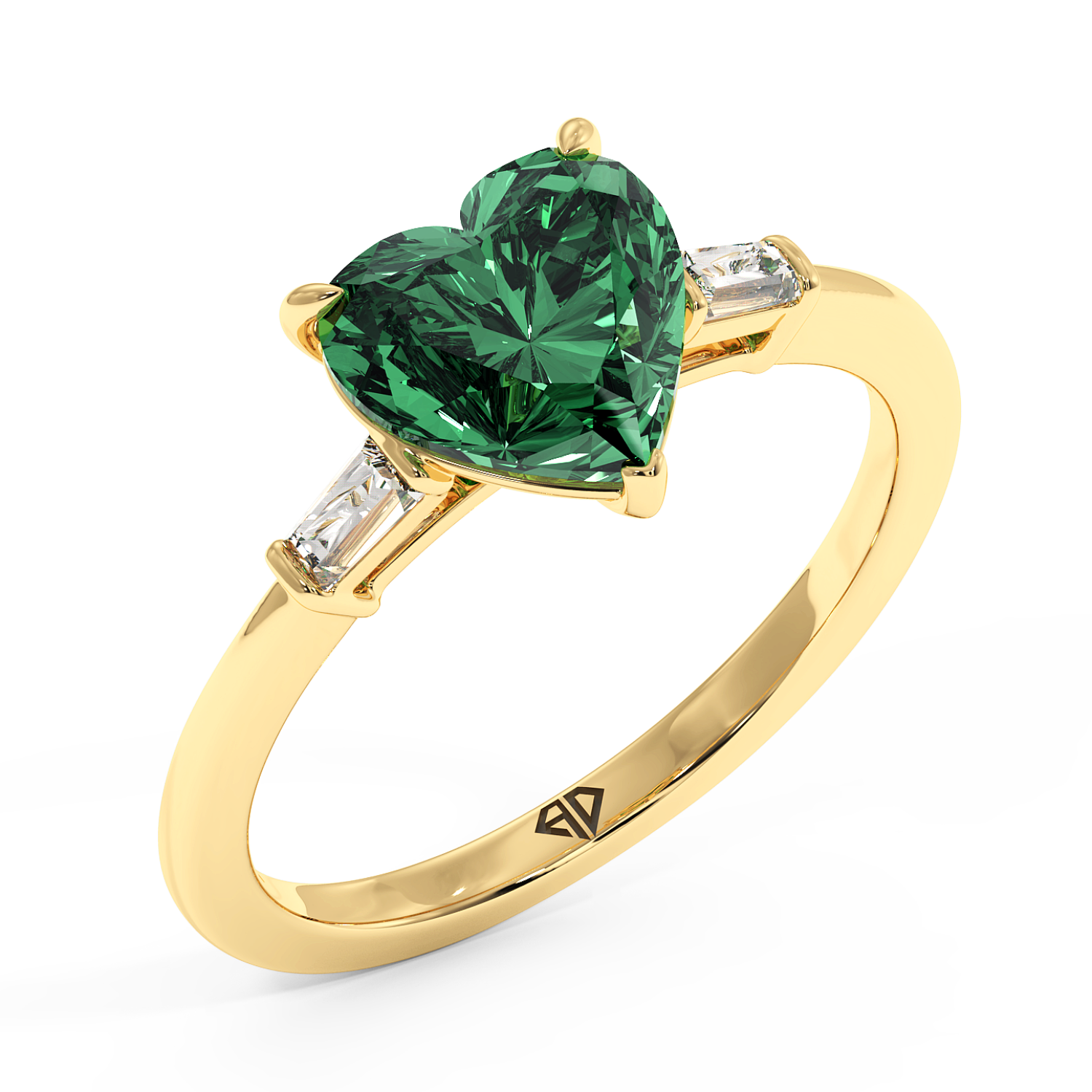 18K Yellow Gold Quinn Engagement Ring