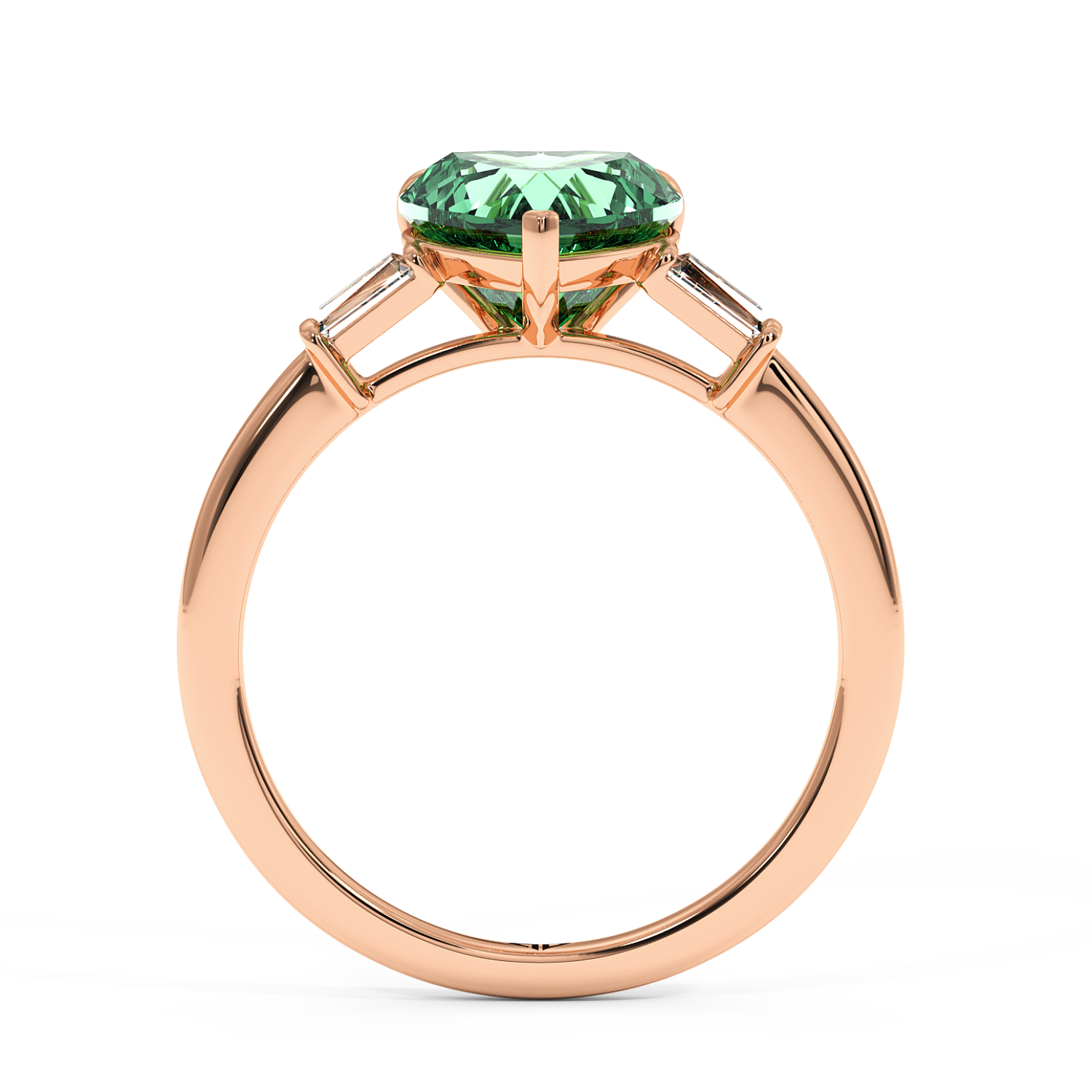 18K Rose Gold Quinn Engagement Ring
