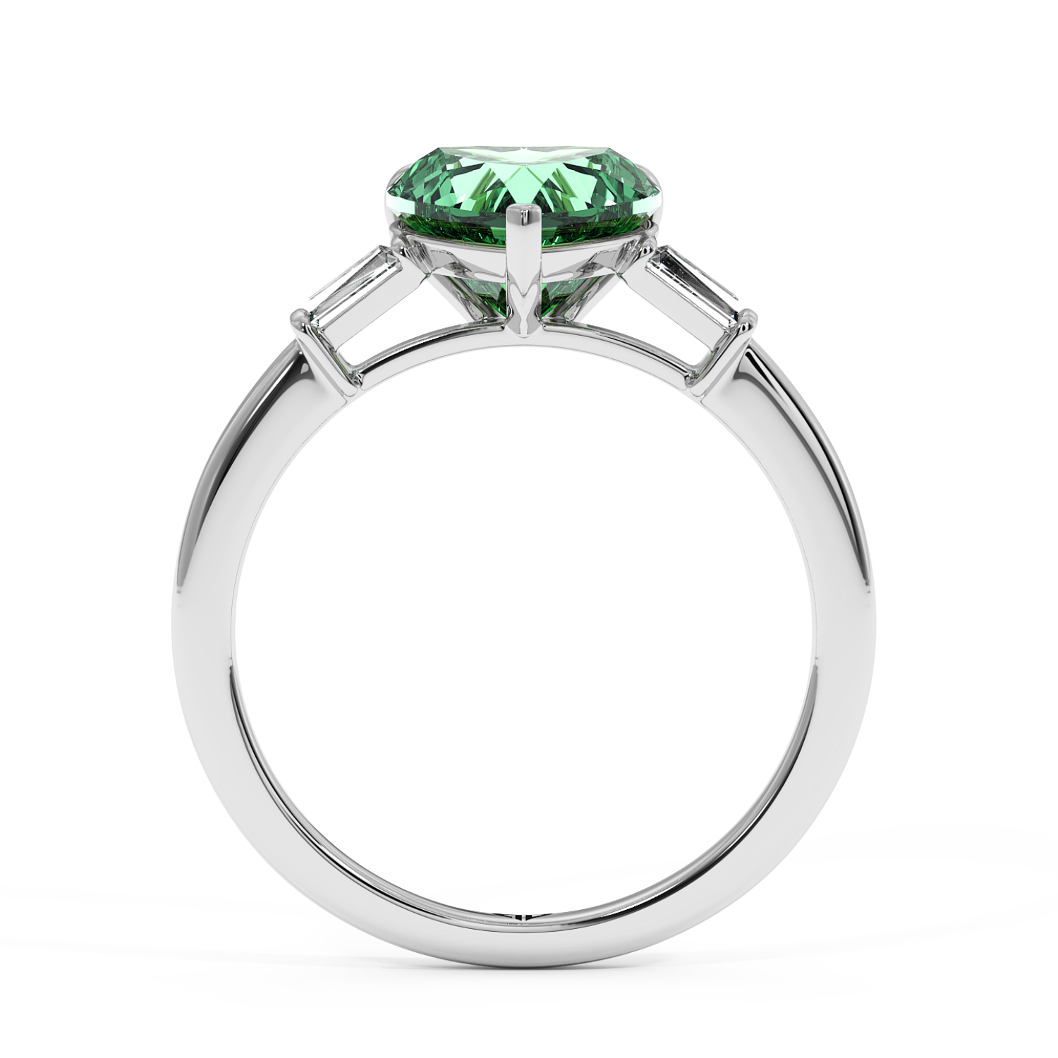 Platinum Quinn Engagement Ring