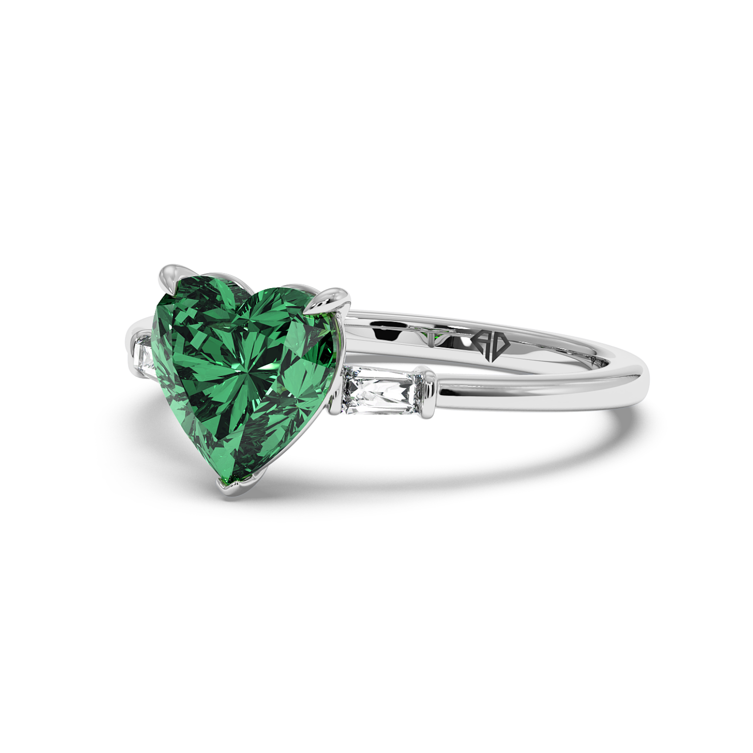 Platinum Quinn Engagement Ring