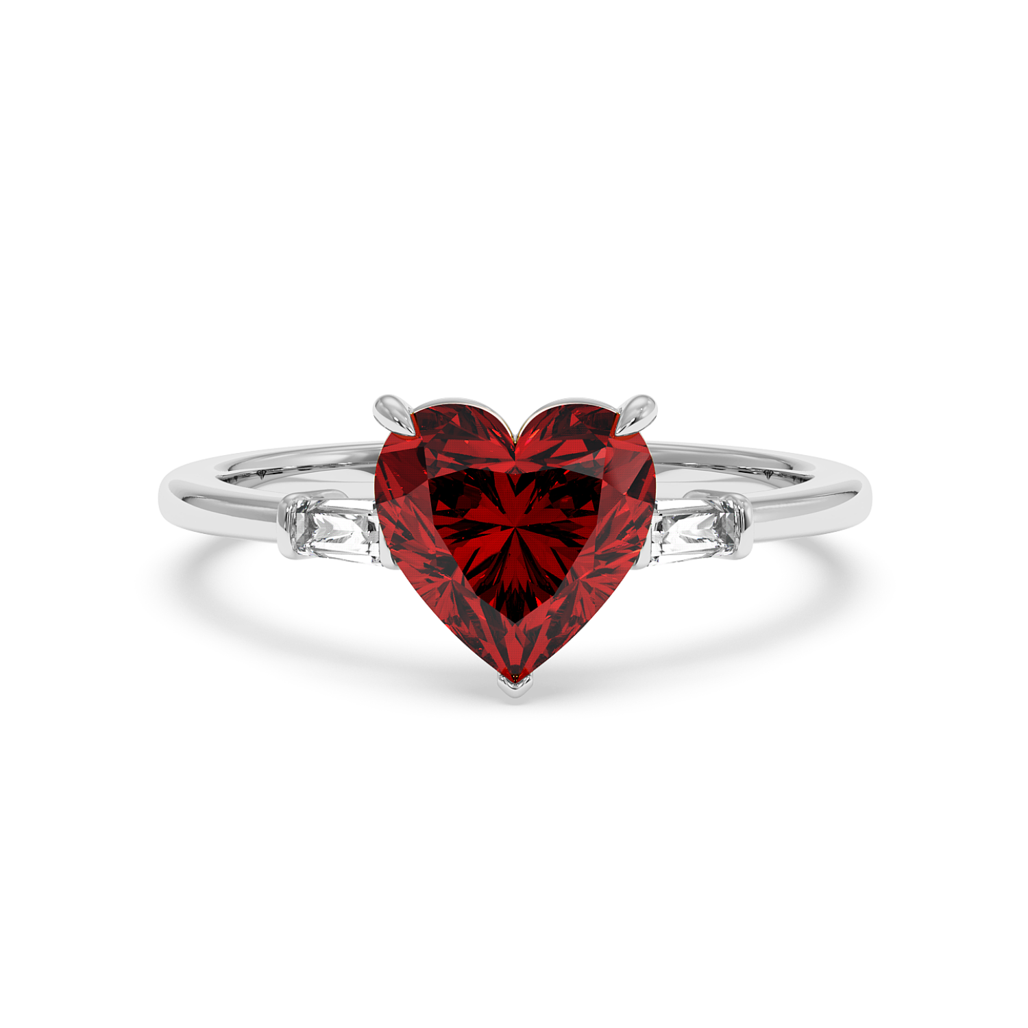 Platinum Quinn Engagement Ring