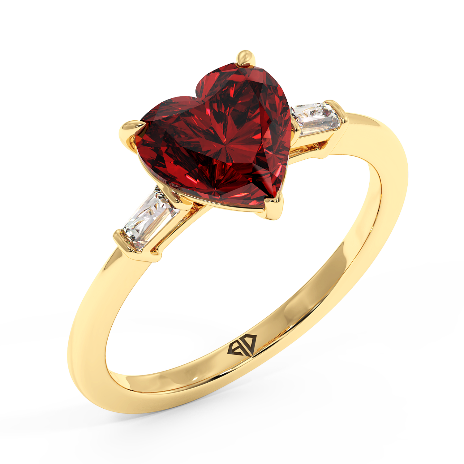 18K Yellow Gold Quinn Engagement Ring