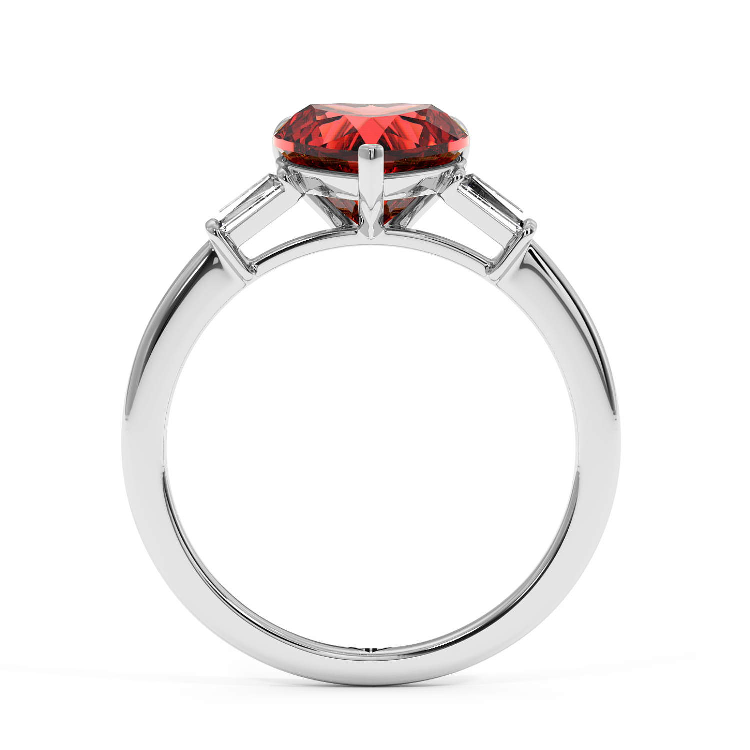 Platinum Quinn Engagement Ring