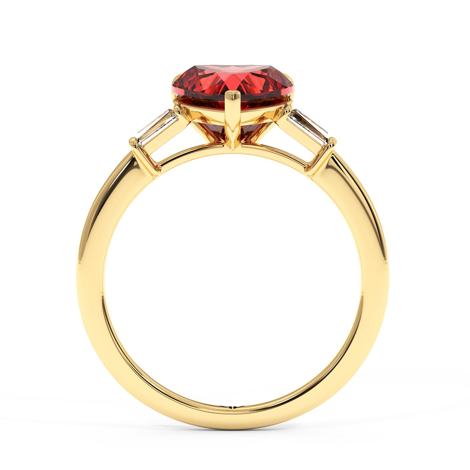 18K Yellow Gold Quinn Engagement Ring