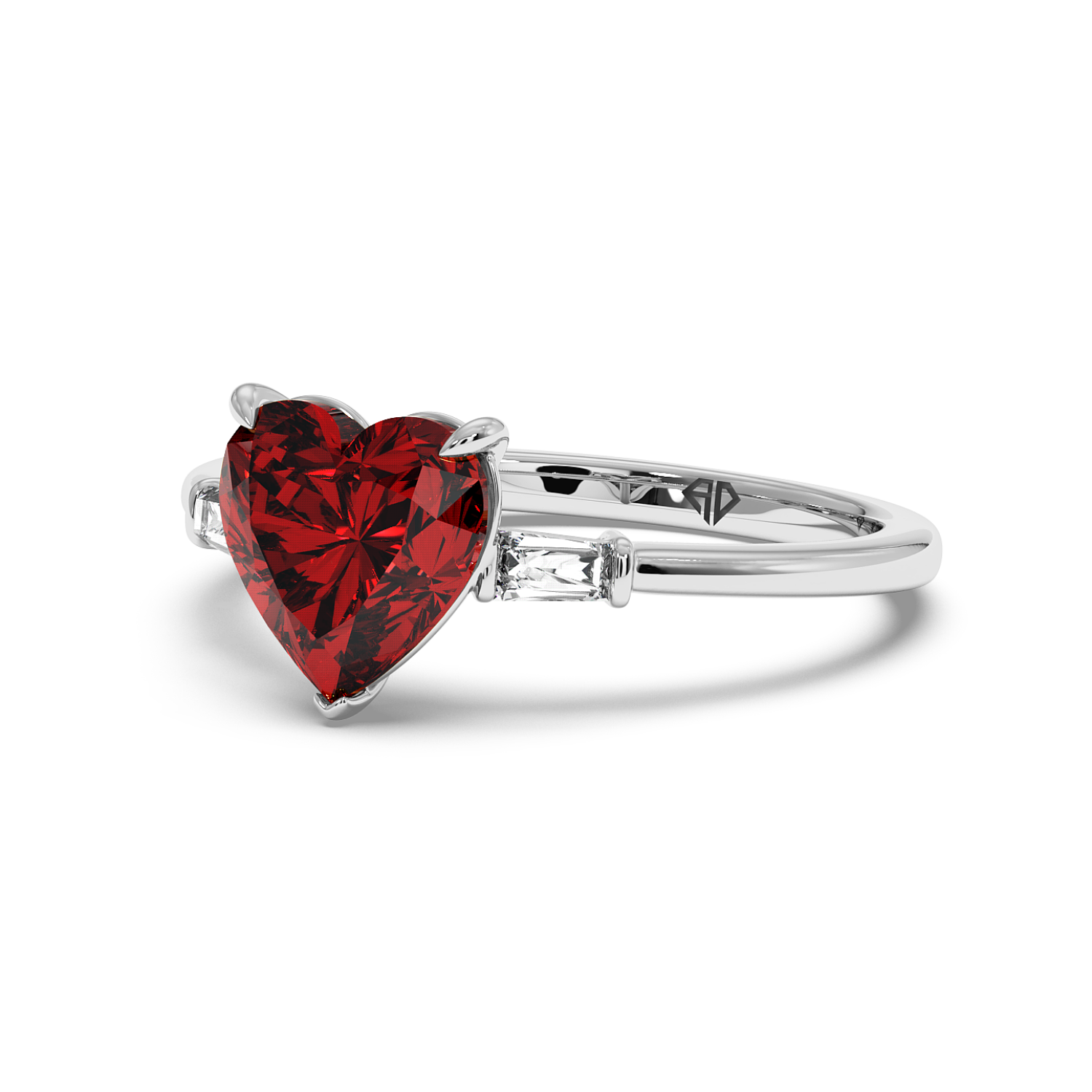 Platinum Quinn Engagement Ring