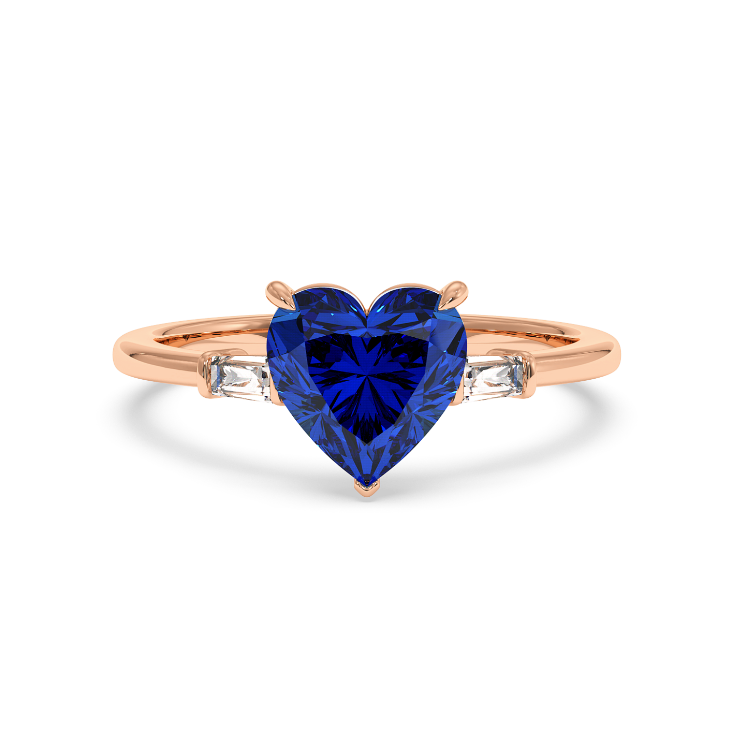 18K Rose Gold Quinn Engagement Ring