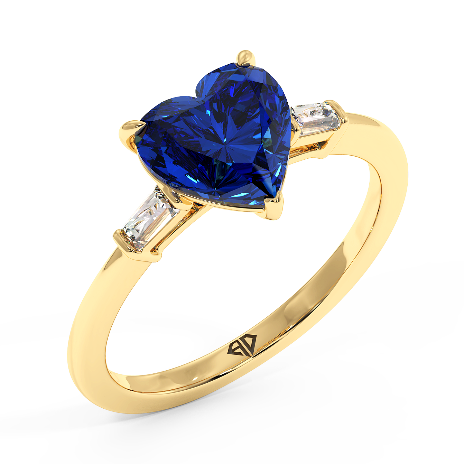 18K Yellow Gold Quinn Engagement Ring