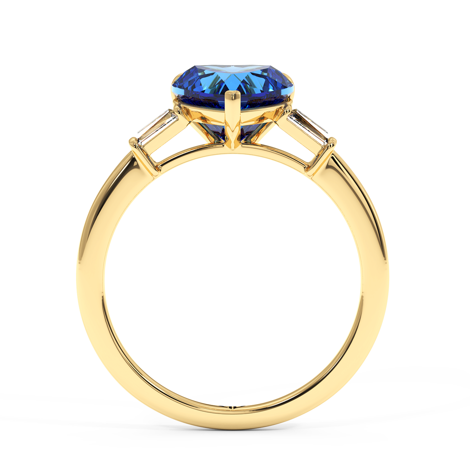 18K Yellow Gold Quinn Engagement Ring