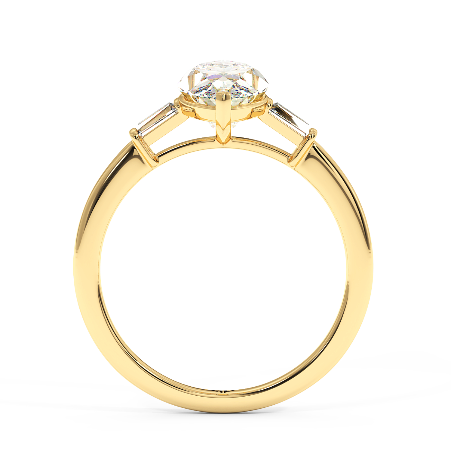 18K Yellow Gold Quinn Engagement Ring