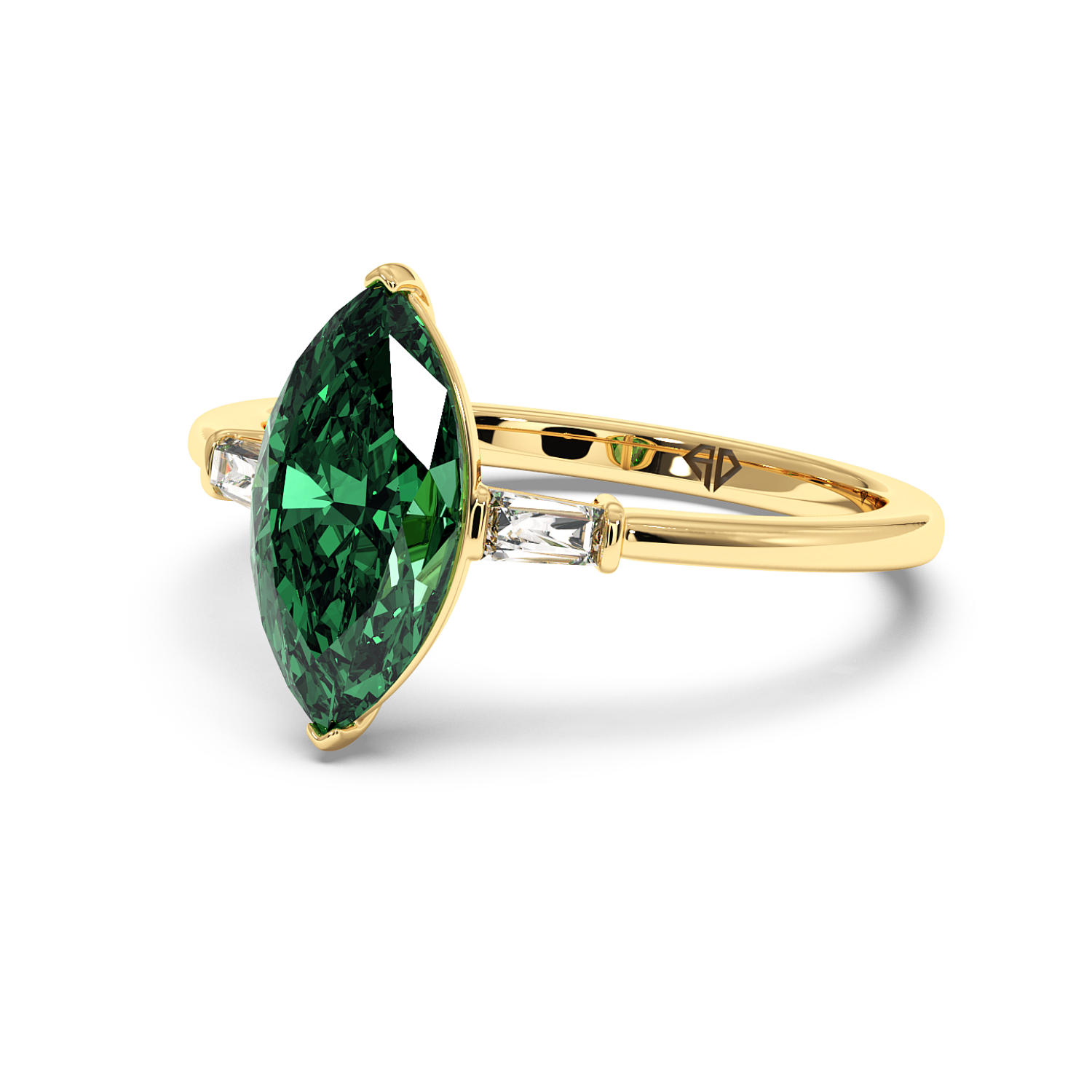 18K Yellow Gold Quinn Engagement Ring