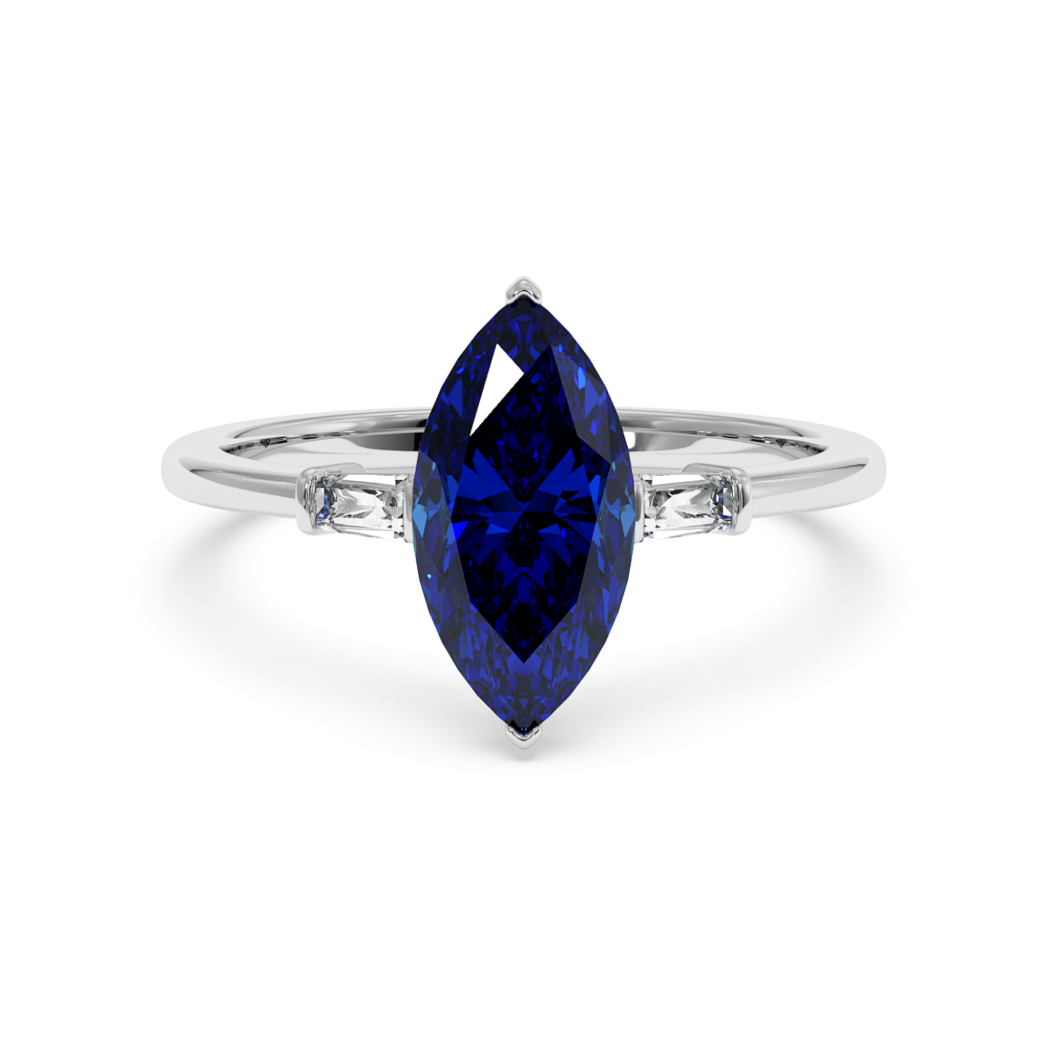 Platinum Quinn Engagement Ring