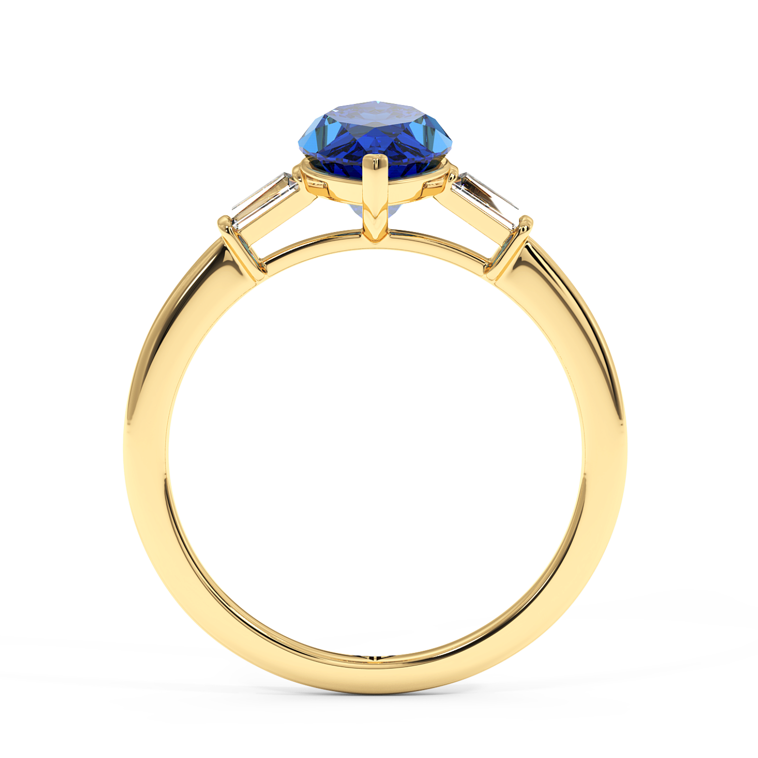 18K Yellow Gold Quinn Engagement Ring