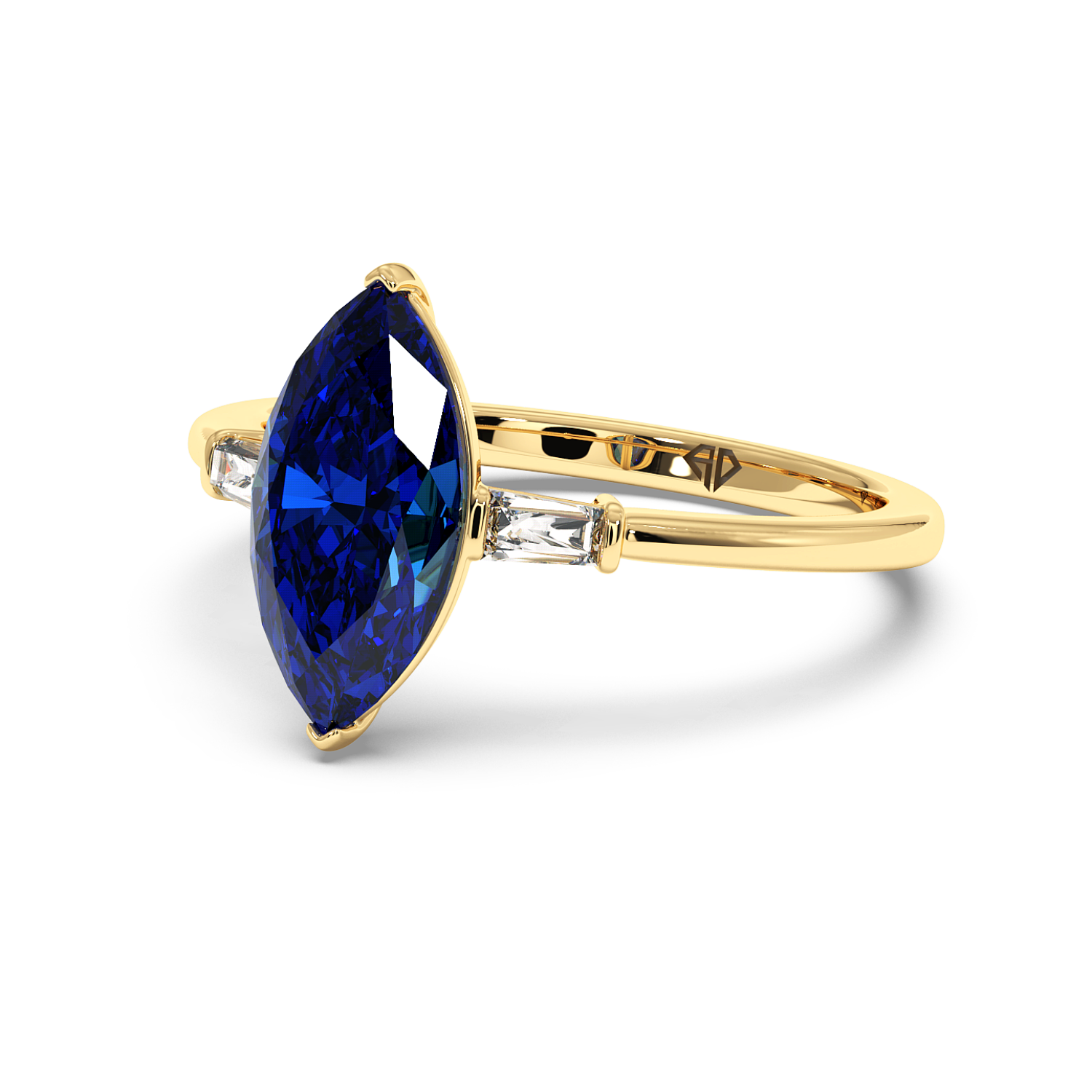 18K Yellow Gold Quinn Engagement Ring